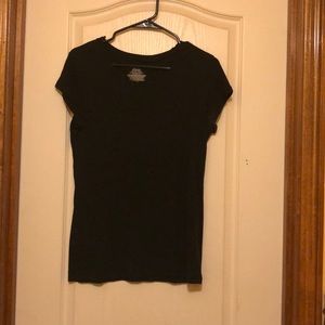 Black tee shirt